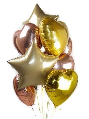 Набор воздушных шаров "Glam Gold Glitz"