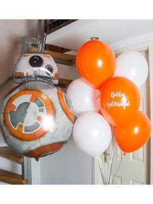 Narozeninový balónkový buket BB-8 Star Wars