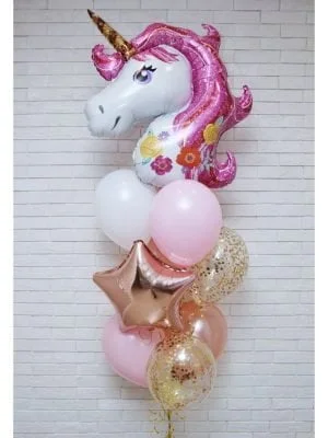 Balónkový buket Jednorožec