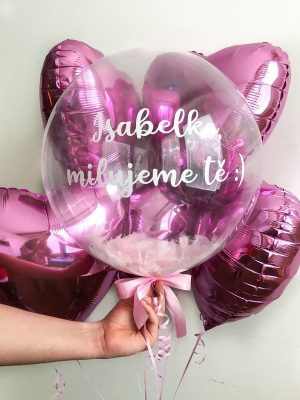 "I love you" balloon set