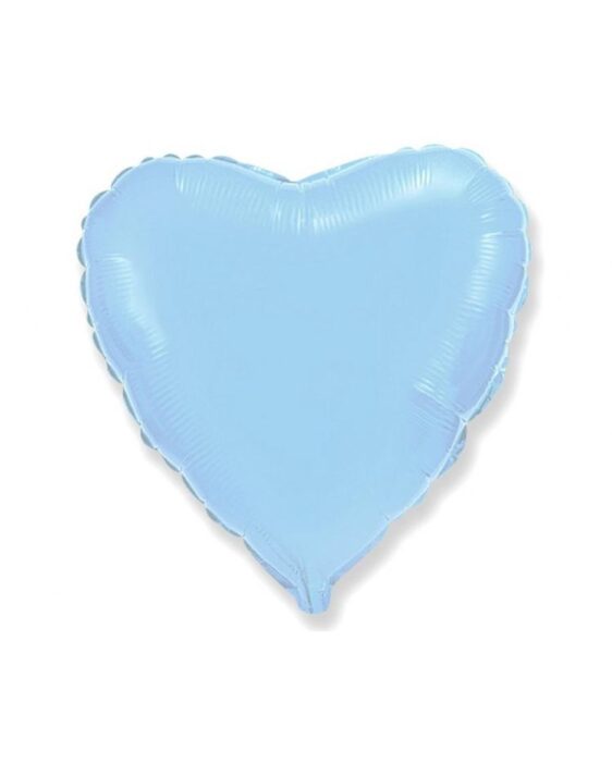 svetle modry balonek srdce