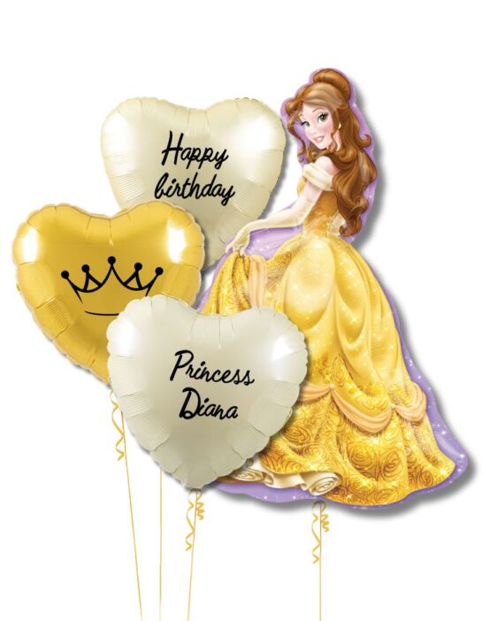 balonky princezna belle