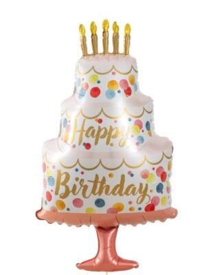 foliovy balonek dort