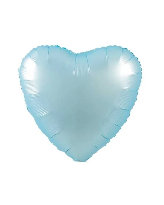 balonek oastelovy svetle modry srdce
