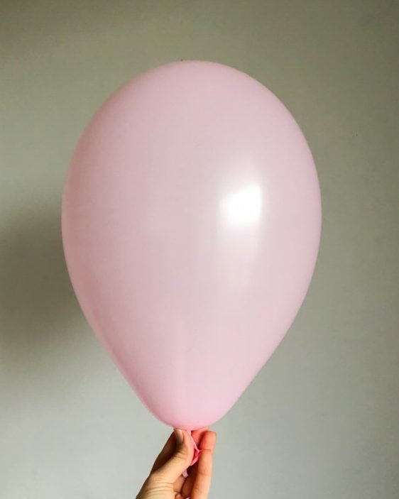 balonek svetle ruzovy