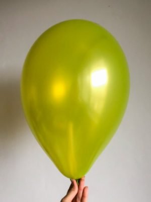 light green balloon