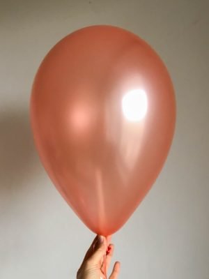rose gold balloon