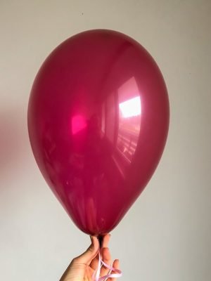 pastel balloon burgundy