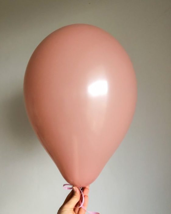 mlhave ruzove balonek