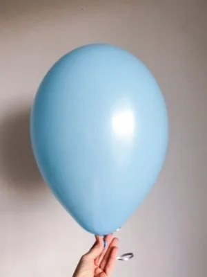latexovy balonek baby blue