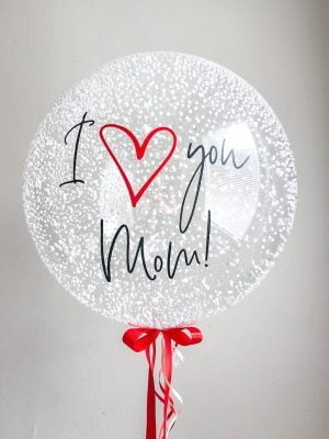 balloon with a personal message