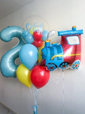 balonky s heliem masinka