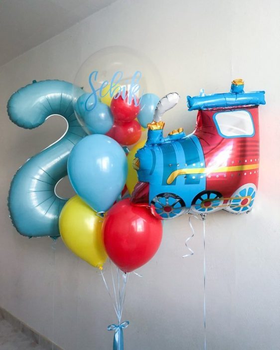 balonky s heliem masinka