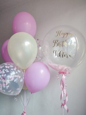 helium balloons ivory