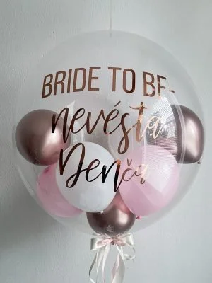 Přizpůsobený Balónek Rosegold Mist