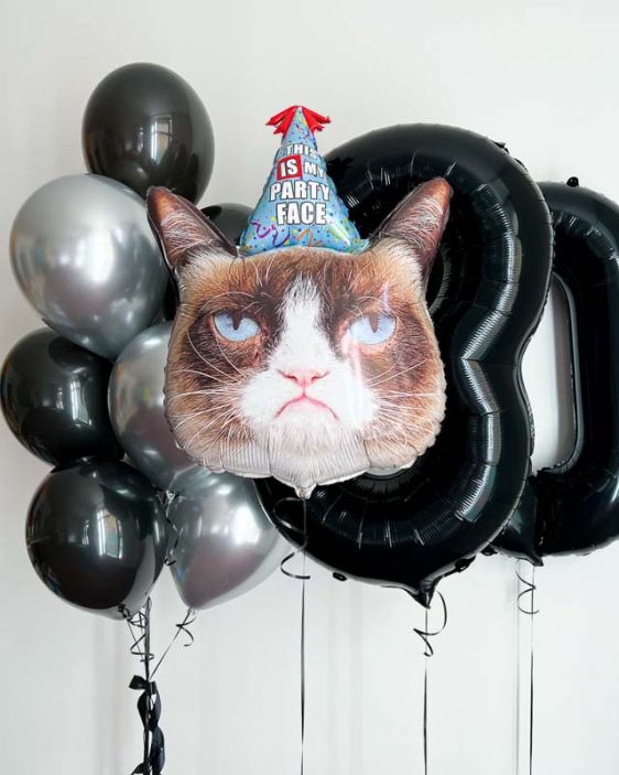 balonky na oslavu 30 let