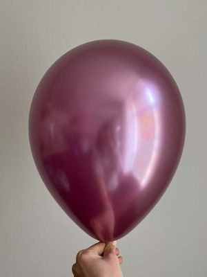 ruzovy chromovy balonek