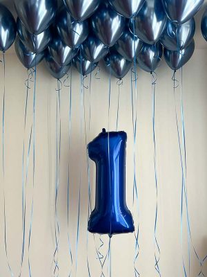 narozeninove balonky modre
