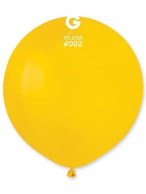 zluty obri balonek s heliem
