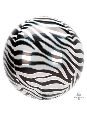 balonek orzba s potiskem zebra safari