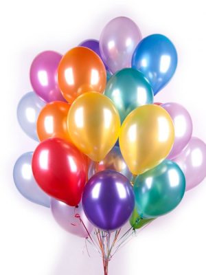 Metalické balónky 33 cm