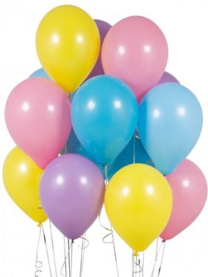 Pastelové balónky 30 cm