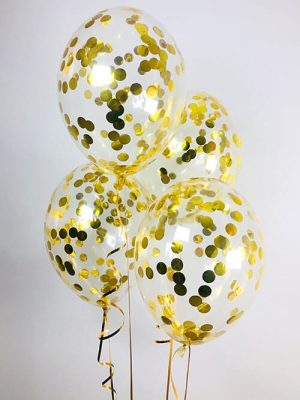 Balónky s konfetami 30 cm