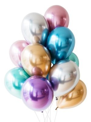 Chromové balónky 30 cm