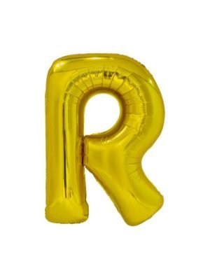 balonek zlaty pismeno r