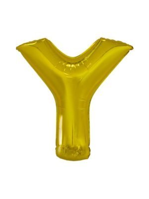 balonek zlaty pismeno y