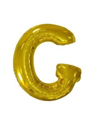 balonek zlaty pismeno g