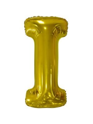 balonek zlaty pismeno i
