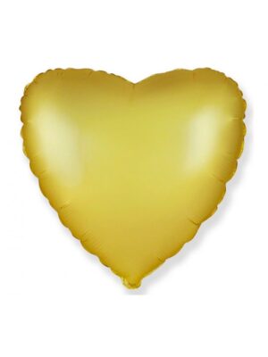 pastelovy satenivy zlaty balonek srdce