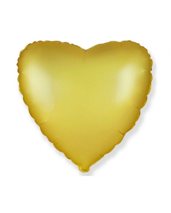 pastelovy satenivy zlaty balonek srdce