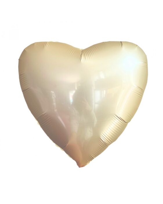 pastelovy zlaty balonek srdce