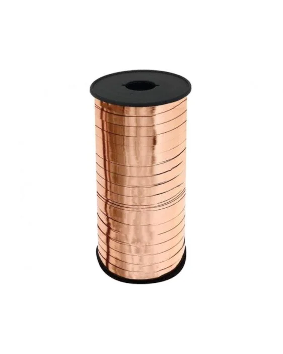 stuha rosegold metalicka