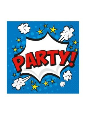 Papírové Ubrousky Boom Party - 20 ks