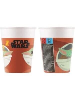 Papírové Kelímky baby yoda