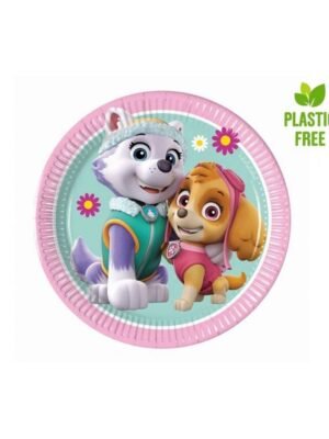 Papírové talíře Tlapková patrola Skye & Everest, 20 cm, 8 ks