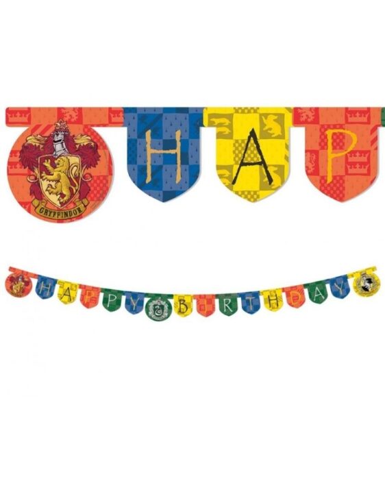 Banner Harry Potter Hogwarts - Happy Birthday 200 cm