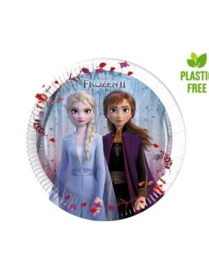 Papírové talíře Frozen 2 (Disney), 20 cm, 8 ks