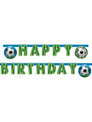 Banner 'Fotbal - Happy Birthday', 200 cm
