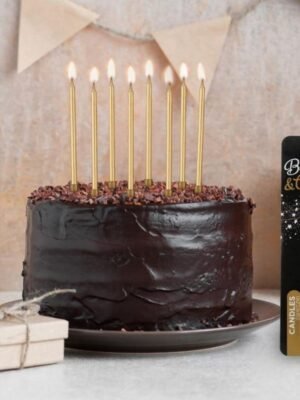 zlate svicky na dort