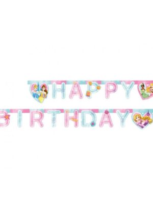 Banner 'Princess Live Your Story - Happy Birthday