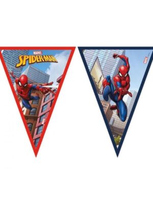 Vlaječková Girlanda Spiderman Crime Fighter, 230 cm