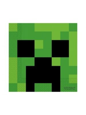 Papírové Ubrousky Minecraft - 20 ks