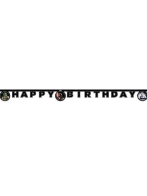 girlanda Star Wars Galaxy - Happy Birthday, 200 cm
