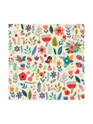 Papírové Ubrousky Letní Zábava (světlé) - 20 ks