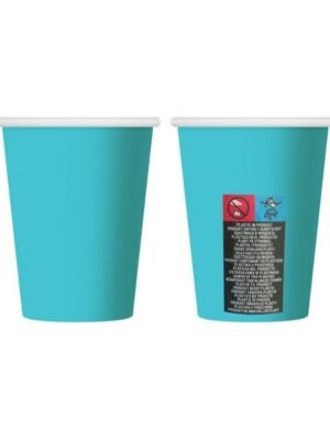 svetle modre papirove kelimky