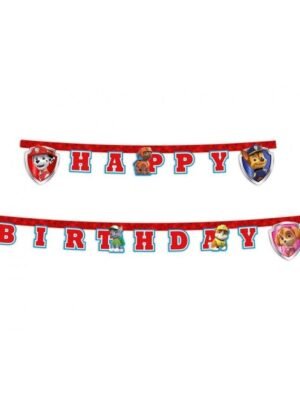 Narozeninový Banner Paw Patrol - Ready for Action, 200 cm